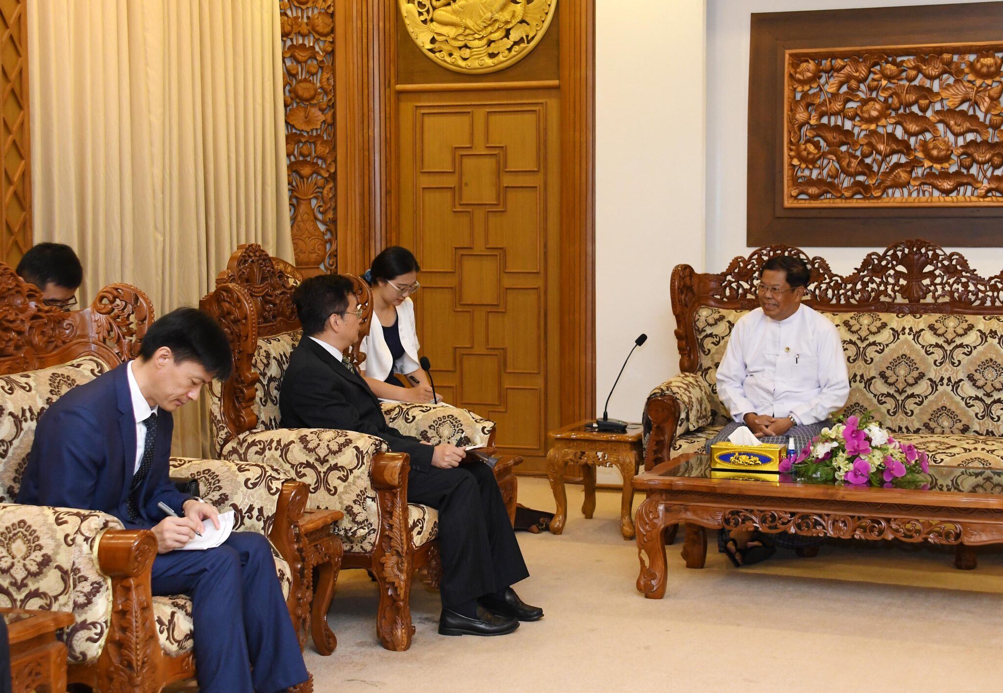 Deputy Prime Minister and Union Minister for Foreign Affairs receives the Special Envoy for Asian Affairs of the Ministry of Foreign Affairs of China (18-9-2023)