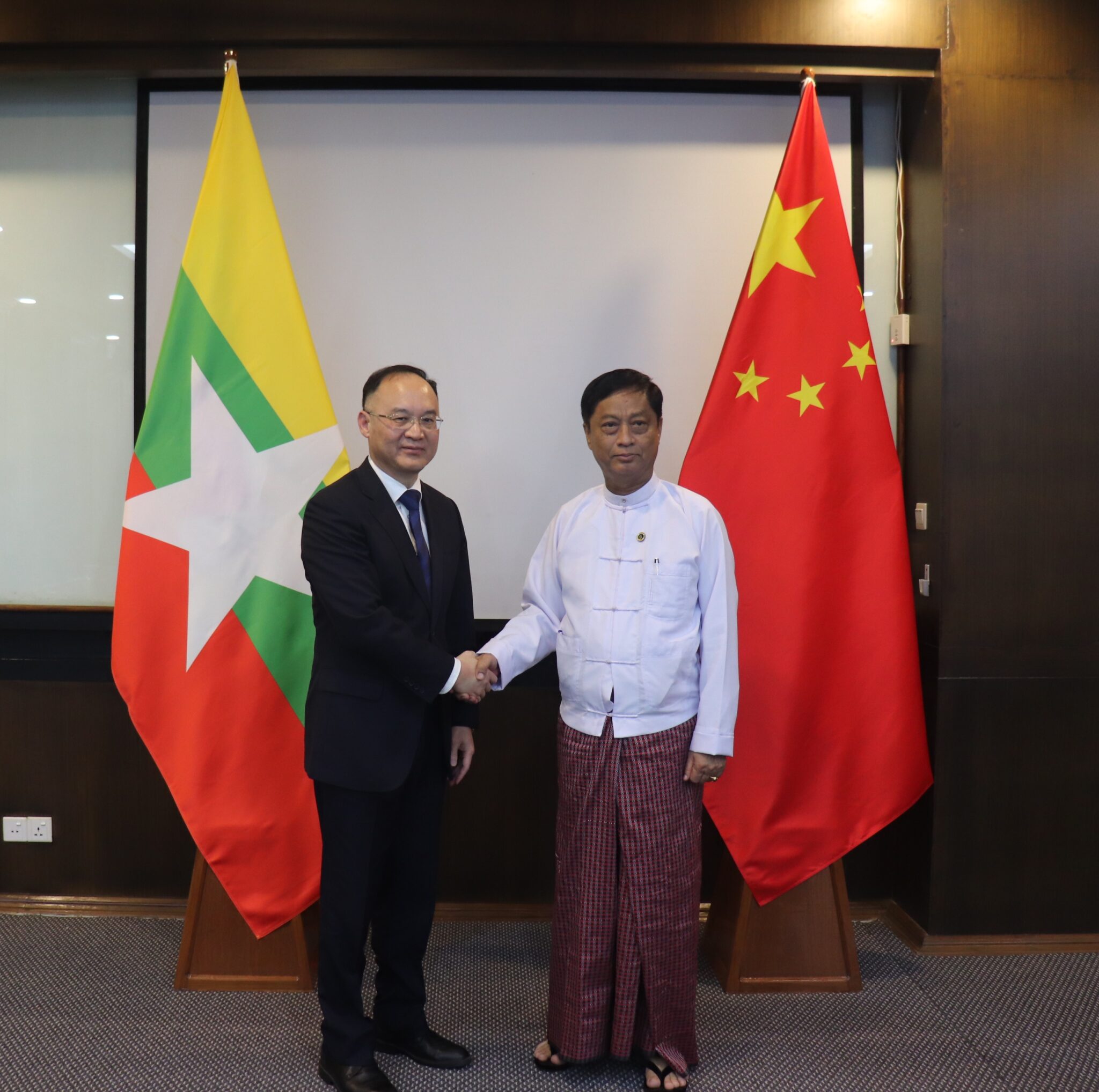 Myanmar-China bilateral consultations held on 3 November 2023 at the Ministry of Foreign Affairs, Nay Pyi Taw